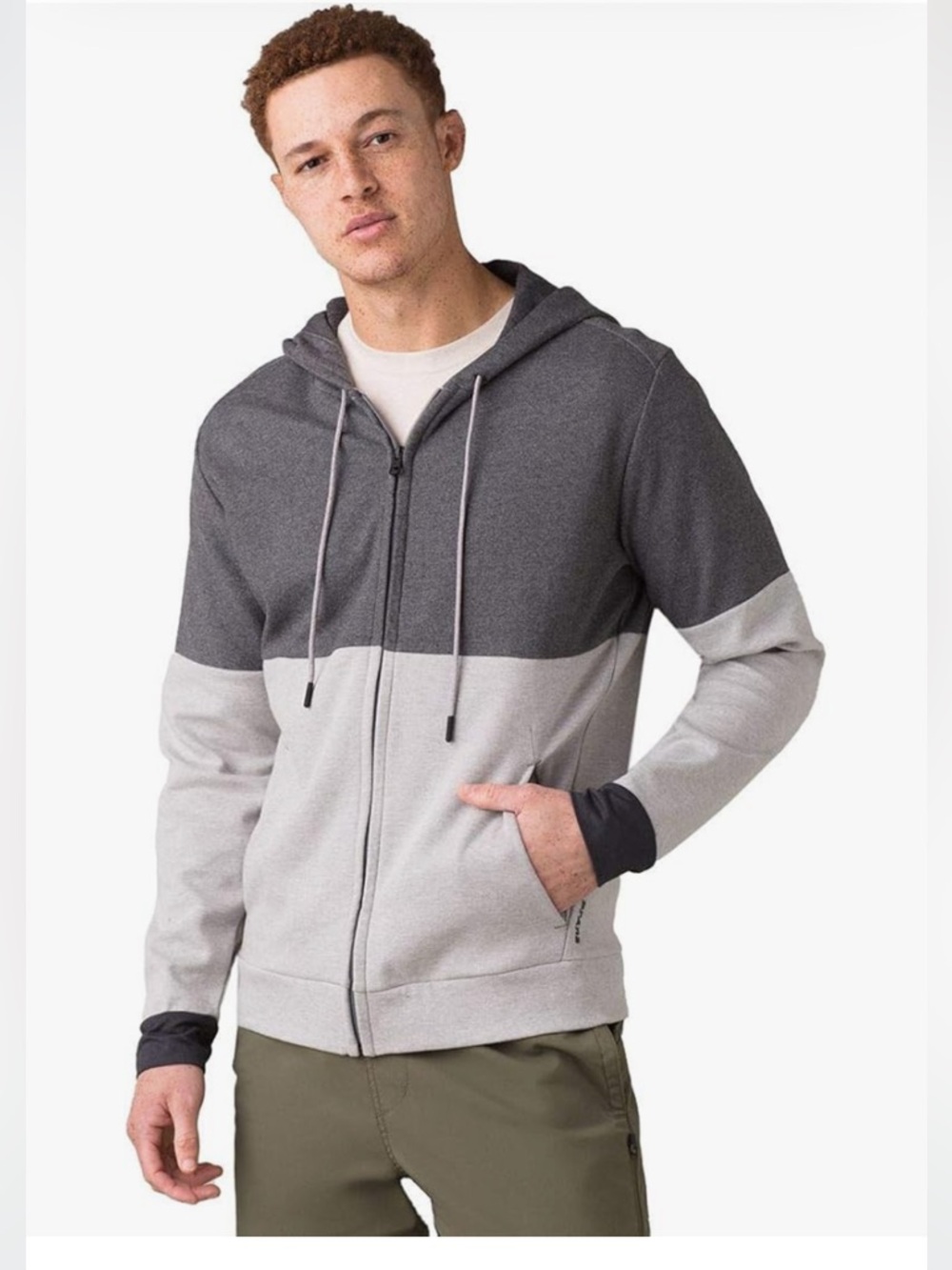 Prana Men’s Theon Full-Zip Hoodie